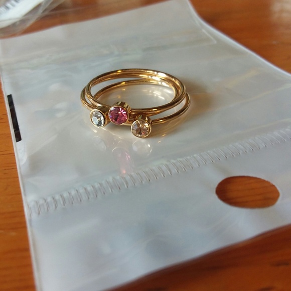 Stackable Gold Rings - Picture 2 of 4